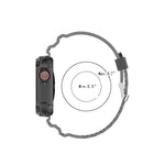 Bracelet de rechange intégré en silicone pour Apple Watch Series, 7 41mm / 6 & SE & 5 & 4 40mm / 3 & 2 & 1 38mm, 7 45mm / 6 & SE & 5 & 4 44mm / 3 & 2 & 1 42mm