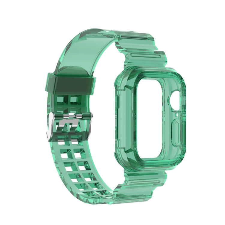 Bracelet de rechange intégré en silicone pour Apple Watch Series, 7 41mm / 6 & SE & 5 & 4 40mm / 3 & 2 & 1 38mm, 7 45mm / 6 & SE & 5 & 4 44mm / 3 & 2 & 1 42mm