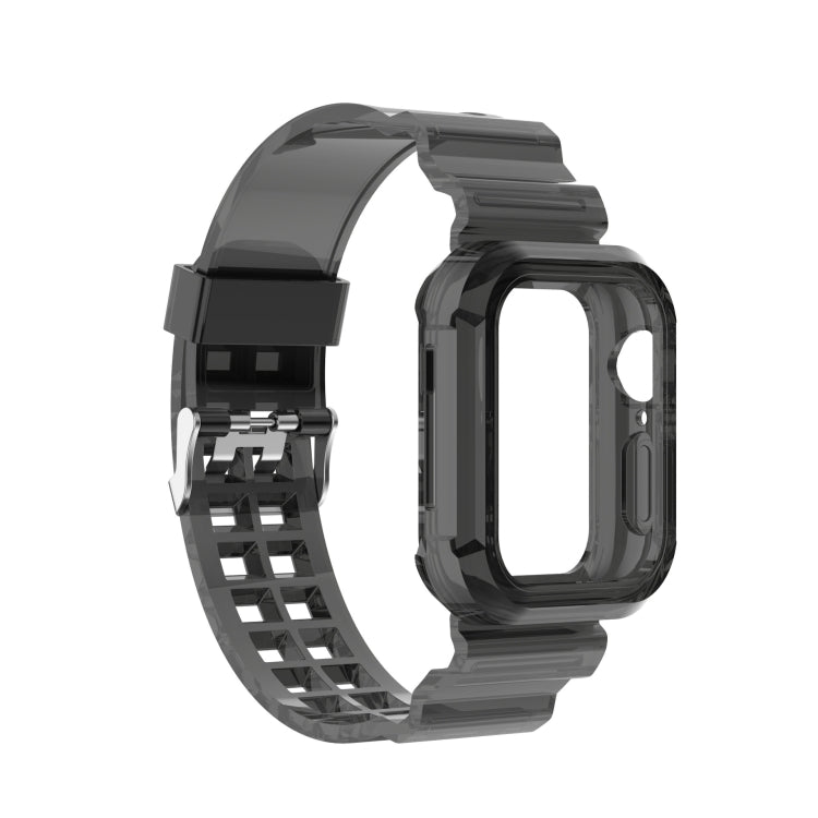 Bracelet de rechange intégré en silicone pour Apple Watch Series, 7 41mm / 6 & SE & 5 & 4 40mm / 3 & 2 & 1 38mm, 7 45mm / 6 & SE & 5 & 4 44mm / 3 & 2 & 1 42mm