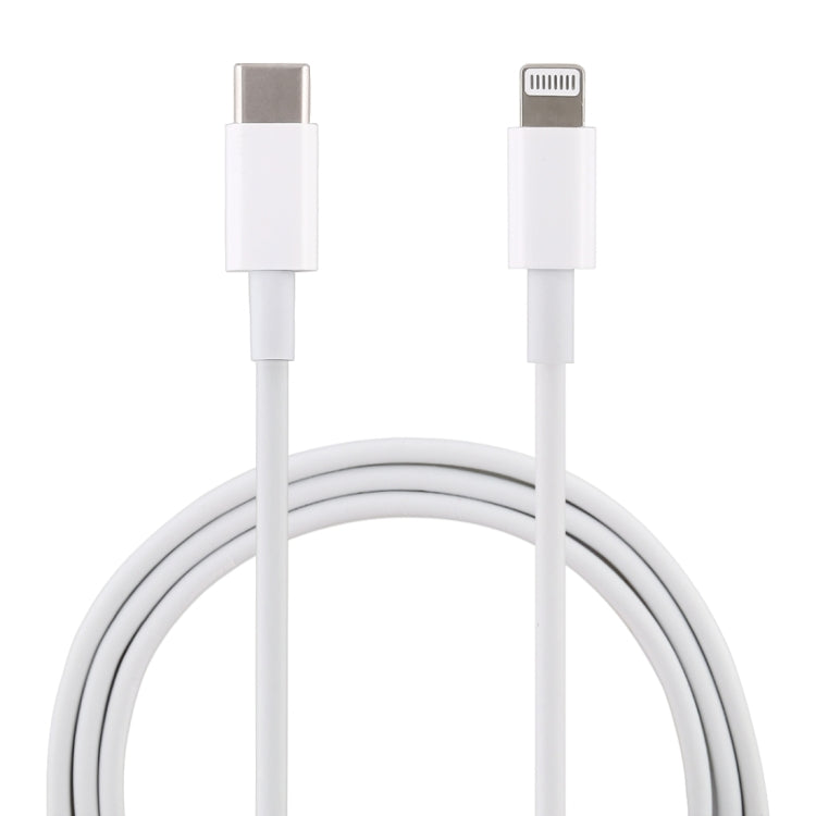 Câble de charge rapide USB-C / Type-C 12 W 5 V/2 A vers 8 broches PD, longueur du câble : 1 m, 12 W 5 V/2 A