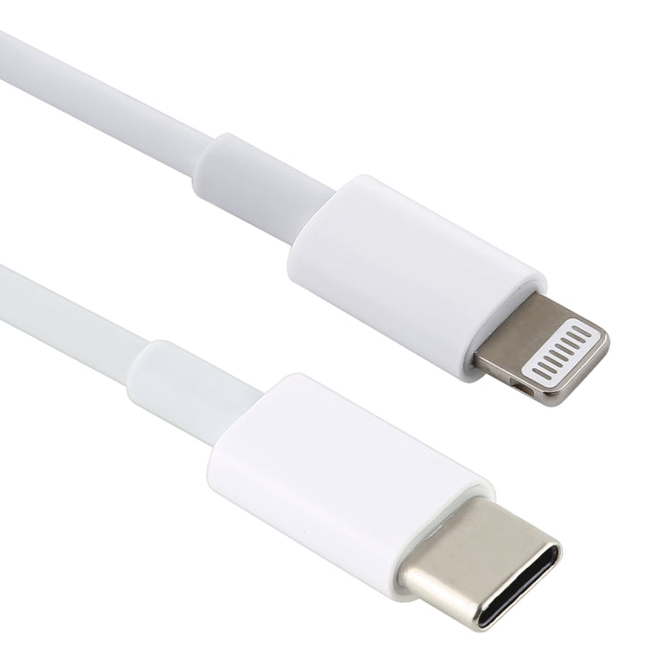 Câble de charge rapide USB-C / Type-C 12 W 5 V/2 A vers 8 broches PD, longueur du câble : 1 m, 12 W 5 V/2 A
