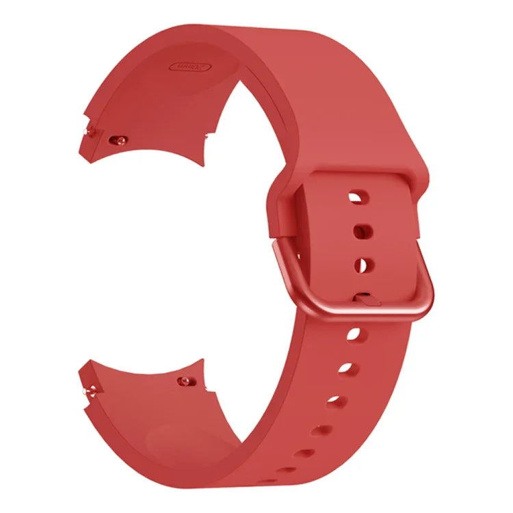 Bracelet de remplacement universel en silicone coloré avec boucle, pour Samsung Galaxy Watch4 40mm, pour Samsung Galaxy Watch4 44mm, pour Samsung Galaxy Watch4 Classic 42mm, pour Samsung Galaxy Watch4 Classic 46mm