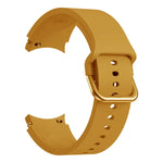 Bracelet de remplacement universel en silicone coloré avec boucle, pour Samsung Galaxy Watch4 40mm, pour Samsung Galaxy Watch4 44mm, pour Samsung Galaxy Watch4 Classic 42mm, pour Samsung Galaxy Watch4 Classic 46mm