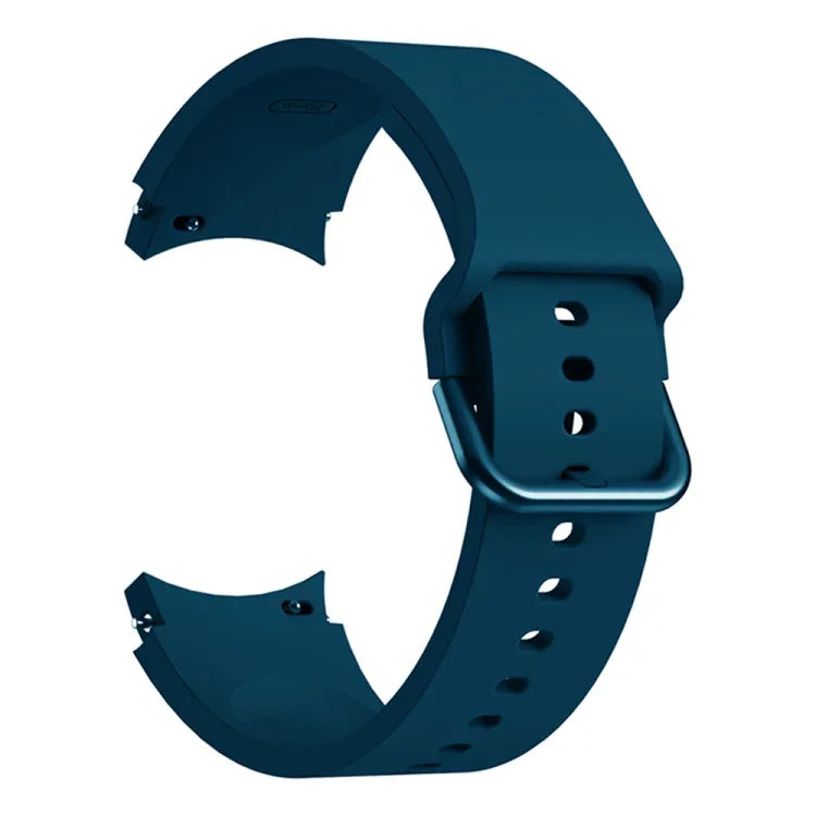Bracelet de remplacement universel en silicone coloré avec boucle, pour Samsung Galaxy Watch4 40mm, pour Samsung Galaxy Watch4 44mm, pour Samsung Galaxy Watch4 Classic 42mm, pour Samsung Galaxy Watch4 Classic 46mm