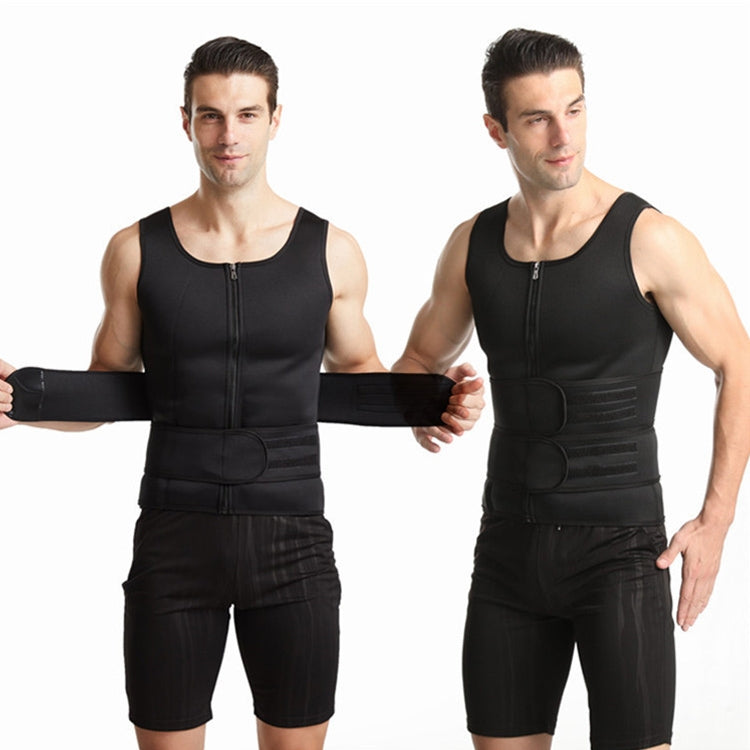 Gilet de sport amincissant en néoprène pour hommes, corset de maintien de la taille, S, M, L, XL, XXL, XXXL