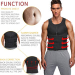 Gilet de sport amincissant en néoprène pour hommes, corset de maintien de la taille, S, M, L, XL, XXL, XXXL