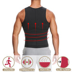 Gilet de sport amincissant en néoprène pour hommes, corset de maintien de la taille, S, M, L, XL, XXL, XXXL