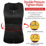Gilet de sport amincissant en néoprène pour hommes, corset de maintien de la taille, S, M, L, XL, XXL, XXXL