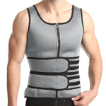 Gilet de sport amincissant en néoprène pour hommes, corset de maintien de la taille, S, M, L, XL, XXL, XXXL