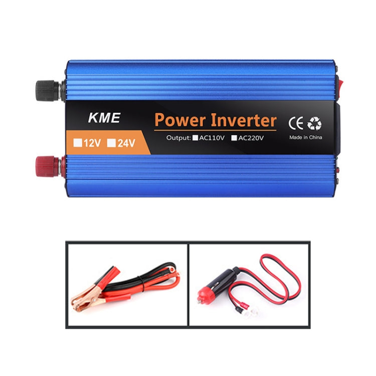 Carmaer 1200W Car Smart Multi-function Digital Display Inverter Household Power Converter, 12V to 220V 1200W, 24V to 220V 1200W, 48V to 220V 1200W
