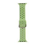 Bracelet de remplacement en silicone pour Apple Watch Series, 7 45 mm / 6 & SE & 5 & 4 44 mm / 3 & 2 & 1 42 mm