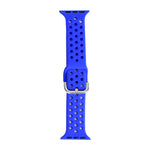 Bracelet de remplacement en silicone pour Apple Watch Series, 7 45 mm / 6 & SE & 5 & 4 44 mm / 3 & 2 & 1 42 mm