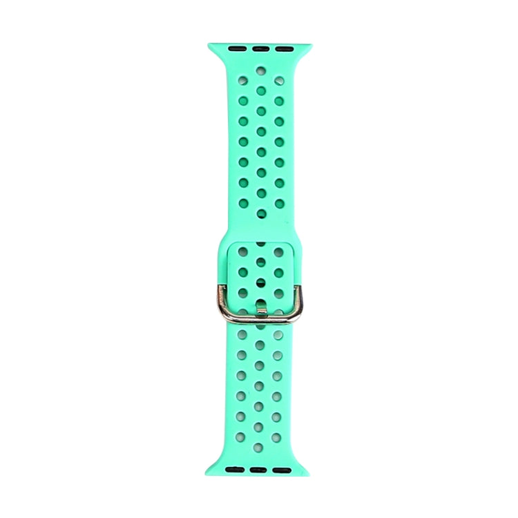 Bracelet de remplacement en silicone pour Apple Watch Series, 7 45 mm / 6 & SE & 5 & 4 44 mm / 3 & 2 & 1 42 mm