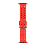Bracelet de remplacement en silicone pour Apple Watch Series, 7 45 mm / 6 & SE & 5 & 4 44 mm / 3 & 2 & 1 42 mm