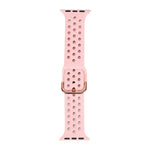Bracelet de remplacement en silicone pour Apple Watch Series, 7 45 mm / 6 & SE & 5 & 4 44 mm / 3 & 2 & 1 42 mm