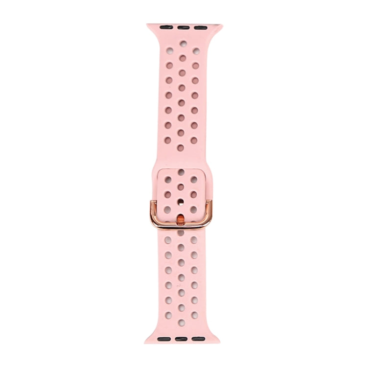 Bracelet de remplacement en silicone pour Apple Watch Series, 7 45 mm / 6 & SE & 5 & 4 44 mm / 3 & 2 & 1 42 mm