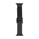 Bracelet de remplacement en silicone pour Apple Watch Series, 7 45 mm / 6 & SE & 5 & 4 44 mm / 3 & 2 & 1 42 mm