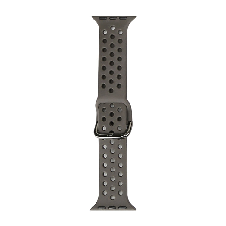 Bracelet de remplacement en silicone pour Apple Watch Series, 7 45 mm / 6 & SE & 5 & 4 44 mm / 3 & 2 & 1 42 mm