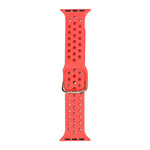 Bracelet de remplacement en silicone pour Apple Watch Series, 7 45 mm / 6 & SE & 5 & 4 44 mm / 3 & 2 & 1 42 mm
