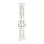 Bracelet de remplacement en silicone pour Apple Watch Series, 7 45 mm / 6 & SE & 5 & 4 44 mm / 3 & 2 & 1 42 mm
