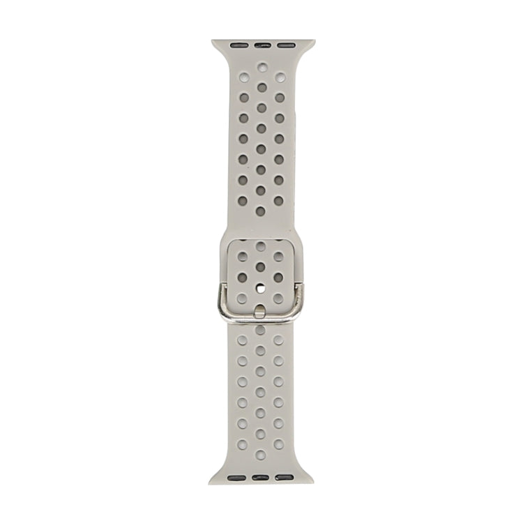 Bracelet de remplacement en silicone pour Apple Watch Series, 7 45 mm / 6 & SE & 5 & 4 44 mm / 3 & 2 & 1 42 mm