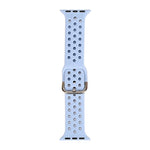 Bracelet de remplacement en silicone pour Apple Watch Series, 7 45 mm / 6 & SE & 5 & 4 44 mm / 3 & 2 & 1 42 mm