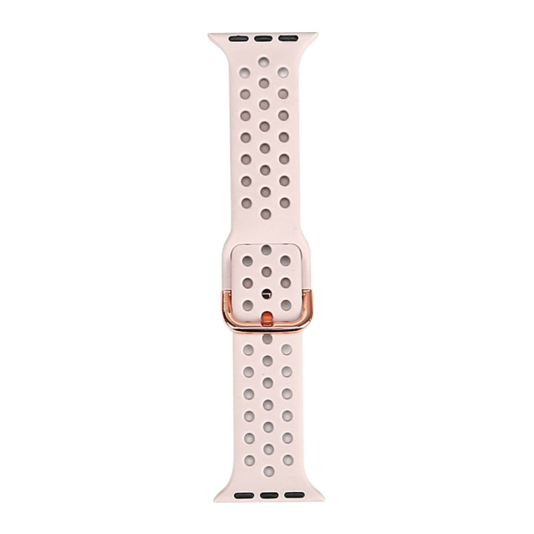 Bracelet de remplacement en silicone pour Apple Watch Series, 7 45 mm / 6 & SE & 5 & 4 44 mm / 3 & 2 & 1 42 mm