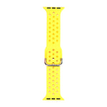 Bracelet de remplacement en silicone pour Apple Watch Series, 7 45 mm / 6 & SE & 5 & 4 44 mm / 3 & 2 & 1 42 mm