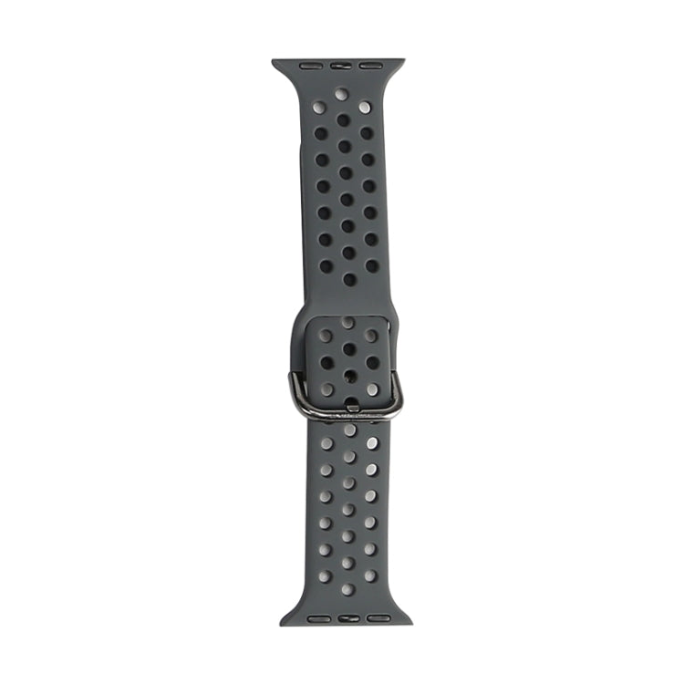 Bracelet de remplacement en silicone pour Apple Watch Series, 7 45 mm / 6 & SE & 5 & 4 44 mm / 3 & 2 & 1 42 mm