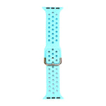 Bracelet de remplacement en silicone pour Apple Watch Series, 7 45 mm / 6 & SE & 5 & 4 44 mm / 3 & 2 & 1 42 mm