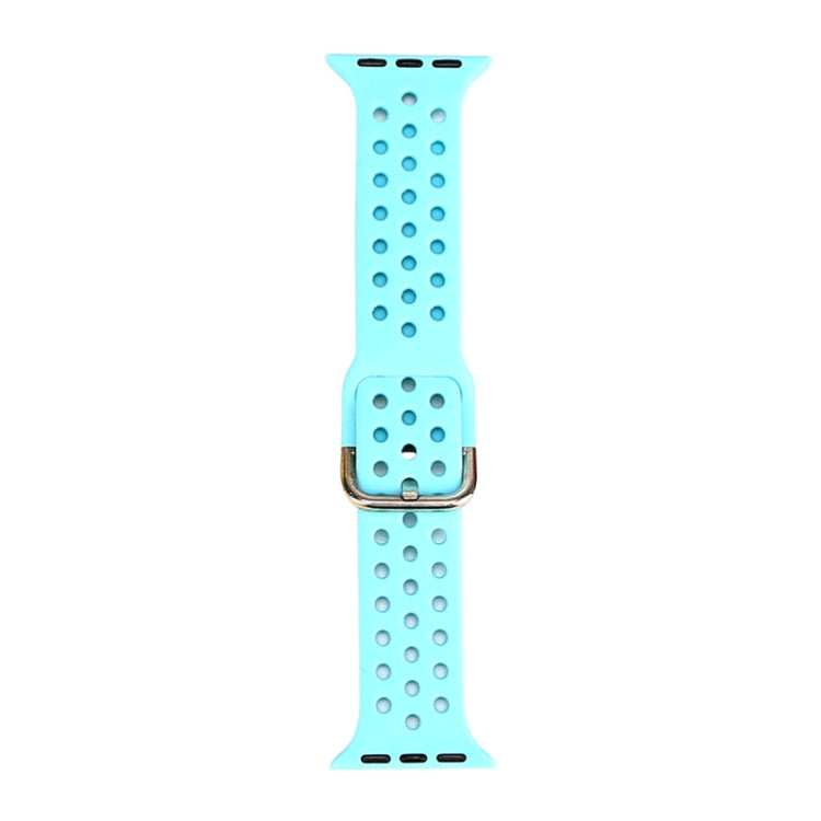Bracelet de remplacement en silicone pour Apple Watch Series, 7 45 mm / 6 & SE & 5 & 4 44 mm / 3 & 2 & 1 42 mm