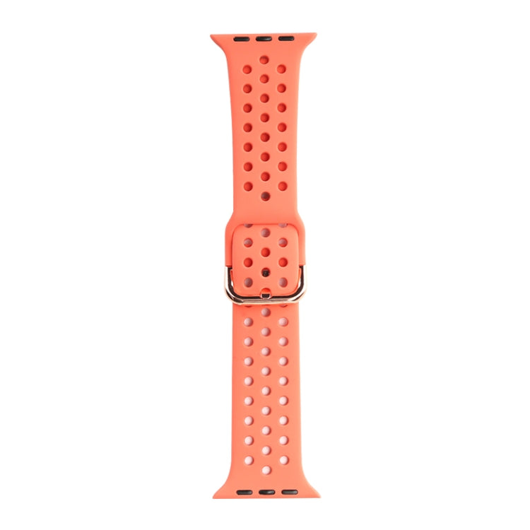 Bracelet de remplacement en silicone pour Apple Watch Series, 7 45 mm / 6 & SE & 5 & 4 44 mm / 3 & 2 & 1 42 mm