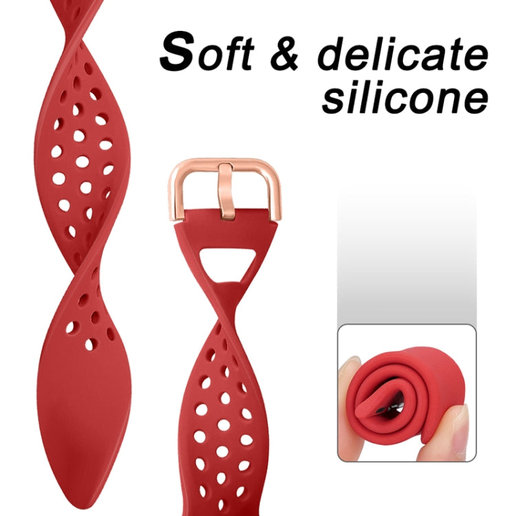 Bracelet de remplacement en silicone pour Apple Watch Series, 7 45 mm / 6 & SE & 5 & 4 44 mm / 3 & 2 & 1 42 mm