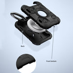Étui de protection antichoc en fibre de carbone TPU avec boucle de porte-clés, pour AirTag