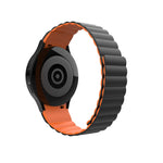 Bracelet de remplacement magnétique en silicone, pour Samsung Galaxy Watch4 40mm / 44mm