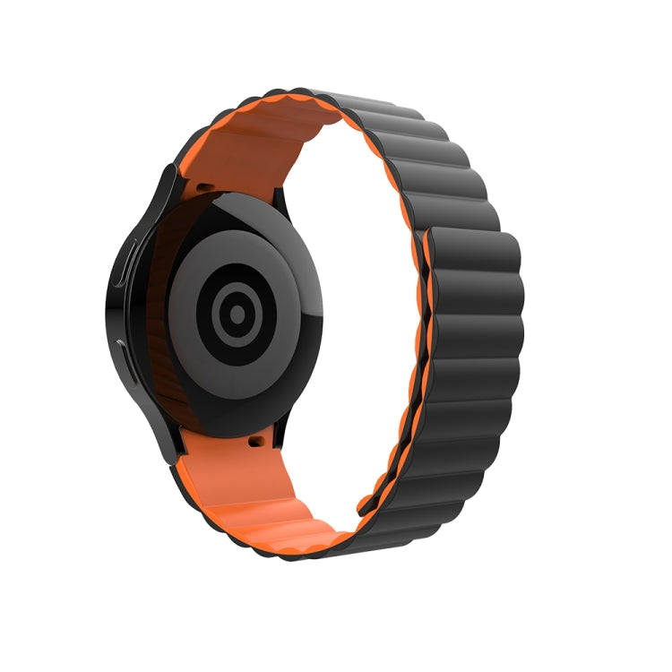 Bracelet de remplacement magnétique en silicone, pour Samsung Galaxy Watch4 40mm / 44mm
