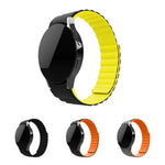 Bracelet de remplacement magnétique en silicone, pour Samsung Galaxy Watch4 40mm / 44mm