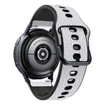 Bracelet de rechange en cuir de vachette double couche, 20 mm, 22 mm