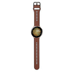 Bracelet de rechange en cuir de vachette double couche, 20 mm, 22 mm