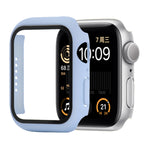 Étui de protection antichoc en PC et verre trempé avec carton d'emballage pour Apple Watch 44 mm (Orange), pour Apple Watch Series 6 / 5 / 4 / Watch SE 44 mm, pour Apple Watch Series 6 & SE & 5 & 4 44 mm, pour Apple Watch Series 3 & 2 & 1 42 mm
