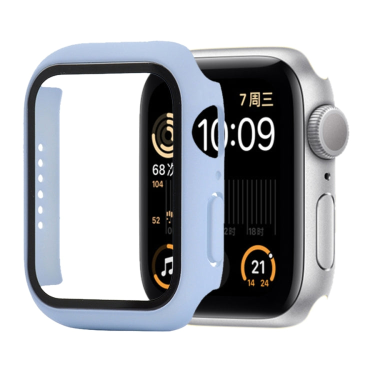 Étui de protection antichoc en PC et verre trempé avec carton d'emballage pour Apple Watch 44 mm (Orange), pour Apple Watch Series 6 / 5 / 4 / Watch SE 44 mm, pour Apple Watch Series 6 & SE & 5 & 4 44 mm, pour Apple Watch Series 3 & 2 & 1 42 mm