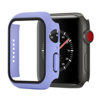 Étui de protection antichoc en PC et verre trempé avec carton d'emballage pour Apple Watch 44 mm (Orange), pour Apple Watch Series 6 / 5 / 4 / Watch SE 44 mm, pour Apple Watch Series 6 & SE & 5 & 4 44 mm, pour Apple Watch Series 3 & 2 & 1 42 mm