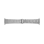 Bracelet de montre de remplacement en métal ultra-fin à trois perles pour Apple Watch Series, 7 41 mm / 6 & SE & 5 & 4 40 mm / 3 & 2 & 1 38 mm, 7 45 mm / 6 & SE & 5 & 4 44 mm / 3 & 2 & 1 42 mm