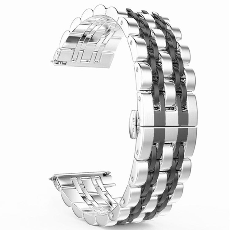 Bracelet de remplacement en acier à sept maillons, version femme 20 mm, version homme 22 mm