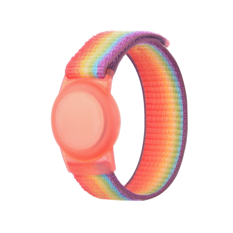 Coque de protection antichoc en TPU avec bracelet en nylon anti-rayures, pour AirTag