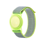 Coque de protection antichoc en TPU avec bracelet en nylon anti-rayures, pour AirTag