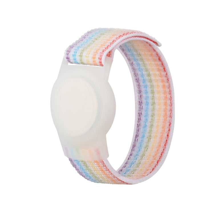 Coque de protection antichoc en TPU avec bracelet en nylon anti-rayures, pour AirTag