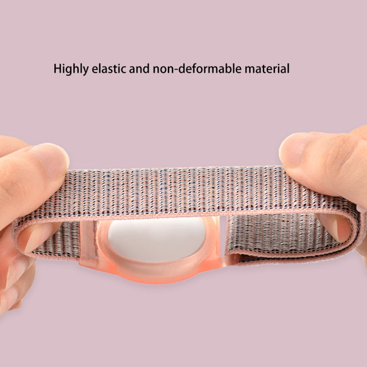 Coque de protection antichoc en TPU avec bracelet en nylon anti-rayures, pour AirTag