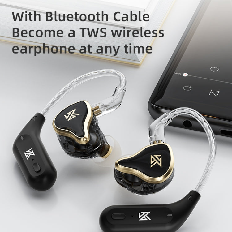 Écouteurs filaires intra-auriculaires KZ ZAS 16 unités à armature équilibrée, version standard ZAS (blanc), version standard ZAS (noir), version micro ZAS (blanc), version micro ZAS (noir)