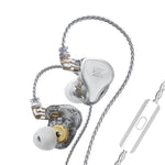 Écouteurs filaires intra-auriculaires KZ ZAS 16 unités à armature équilibrée, version standard ZAS (blanc), version standard ZAS (noir), version micro ZAS (blanc), version micro ZAS (noir)